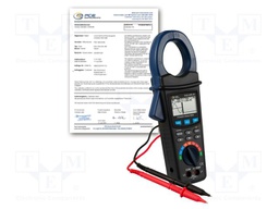 Meter: multifunction; digital,pincers type; LCD 2,4"; True RMS