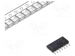 Logic IC, NAND Gate, Quad, 2 Inputs, 14 Pins, SOIC, 74AC00
