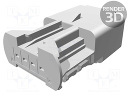 Connector: wire-wire; MX150; socket; male; 22AWG÷14AWG; PIN: 4