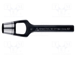Puncher; for stamping out; 19mm