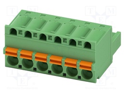 PCB connector, nominal cross section: 2.5 mm?, color: green,