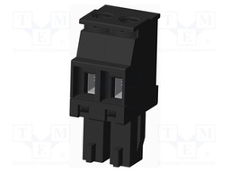 Connector: pluggable terminal block; plug; female; angled 90°