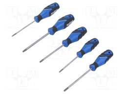 Kit: screwdrivers; Torx®; T10,T15,T20,T25,T30; Kit: screwdriver