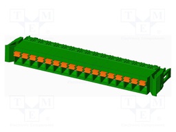 Connector: pluggable terminal block; plug; female; straight; 12A