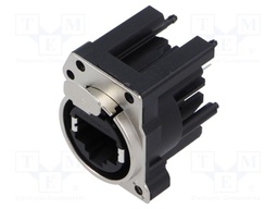 Connector: RJ45; socket; THT; 19.8x19.8mm; 8p8c; Cat: 5e
