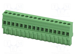 PCB connector, nominal cross section: 2.5 mm?, color: green,