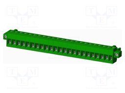 Connector: pluggable terminal block; plug; female; straight; 12A