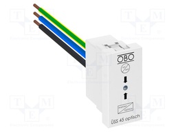 Surge arrestor; Type 3; 2.5kA; 255VAC; -25÷45°C; IP20