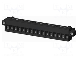Connector: pluggable terminal block; plug; female; straight; 5mm