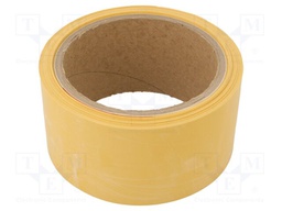 Tape: heat transfer; W: 50mm; L: 5m; Thk: 0.45mm; 0.8W/mK; glueless