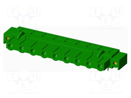 Connector: pluggable terminal block; socket; female; angled 90°