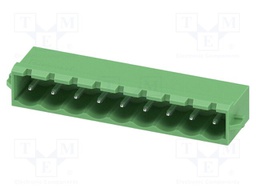 PCB headers, nominal cross section: 2.5 mm?, color: green, n