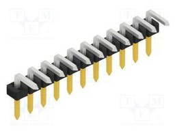Connector: pin strips; pin header; male; PIN: 11; 2mm; THT; 1x11