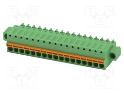 PCB connector, nominal cross section: 1.5 mm?, color: green,