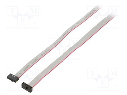Ribbon cable with IDC connectors; Tape ph: 0.64mm; 1828.8mm
