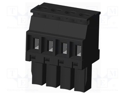 Connector: pluggable terminal block; plug; female; angled 90°