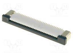 Connector: FFC (FPC); horizontal; PIN: 30; ZIF,top contacts; SMT