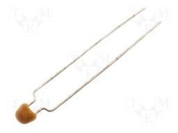 Capacitor: ceramic; MLCC,monolithic; 15nF; 50V; X7R; ±10%; THT; 5mm