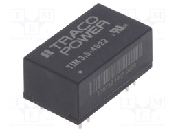 Converter: DC/DC; 3.5W; Uin: 36÷75V; Uout: 12VDC; Uout2: -12VDC; 7g