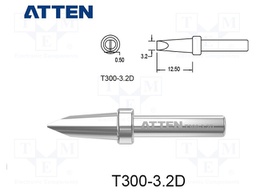 Tip; chisel; 3.2mm; for  soldering iron; SP-H090,ST-9003D