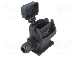 Enclosure: for rectangular connectors; Han Eco B; size 6B; M25