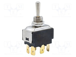 SWITCH, TOGGLE, SPST, 20A, 125VAC