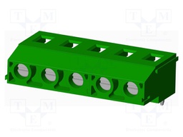 Connector: PCB terminal block; terminal; Plating: tinned; on PCBs