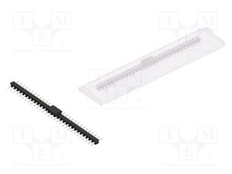 Connector: pin strips; pin header; male; PIN: 30; 2.54mm; SMT; 1x30