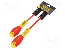 Kit: screwdrivers; Pcs: 2; insulated; 1kVAC; Size: SL/PZ1,SL/PZ2