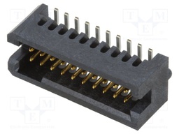 Connector: PCB to PCB; male; PIN: 20; 1.27mm; TFC; gold flash; SMT