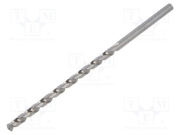 Drill bit; for metal; Ø: 4.2mm; L: 119mm; Working part len: 78mm