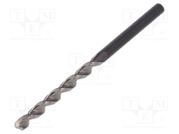 Drill bit; for metal; Ø: 4mm; L: 75mm; HSS-CO; Conform to: DIN 338
