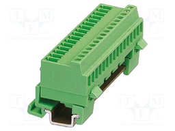 DIN rail connector, nominal cross section: 1.5 mm?, color: g