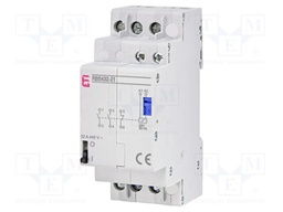 Contactor: 3-pole installation; 32A; 24VAC; NC + NO x2; RBS