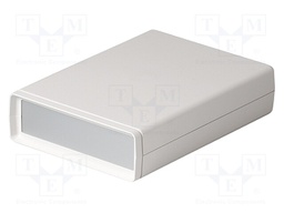 Enclosure: with panel; SHELL-TYPE CASES V 190; X:138mm; Y:190mm