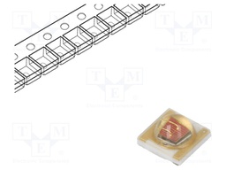 LED; 3535; 120°; convex; 3.45x3.45x1.95mm; Pmax: 1W