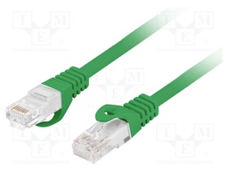 Patch cord; RJ45 plug,both sides; U/UTP; 6; stranded; Cu; LSZH