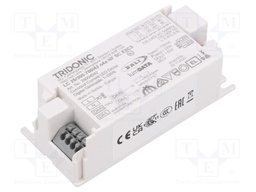 Power supply: switched-mode; LED; 28W; 7.5÷42VDC; 300÷700mA; IP20