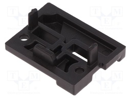 Joining header; technopolymer (PA); ELEROLL; black; -20÷90°C