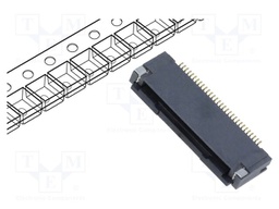 Connector: FFC/FPC; FH28K; horizontal; SMT; PIN: 30; 500mA; 50V