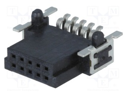 Connector: PCB to PCB; female; PIN: 10; 1.27mm; Series: har-flex