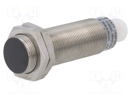 Sensor: inductive; M18; Connection: connector M12; Mat: brass