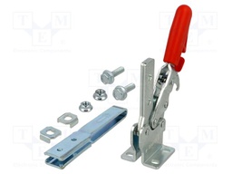 Vertical clamps; stainless steel; 1.1kN; 283mm; Size: 230