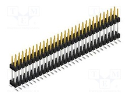 Connector: pin strips; pin header; male; PIN: 60; 2.54mm; SMT; 2x30