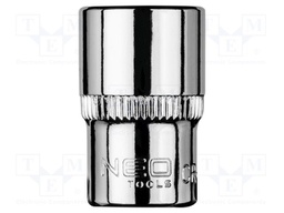 Socket; 6-angles,socket spanner; HEX 11mm; 1/4"