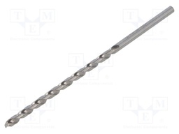 Drill bit; for metal; Ø: 4mm; L: 119mm; Working part len: 78mm