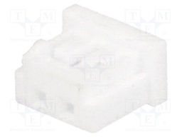 Plug; wire-board; female; Mi II; 2mm; PIN: 2; w/o contacts; straight