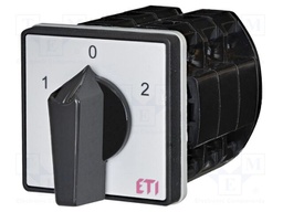 Switch: cam switch; Stabl.pos: 3; 63A; 1-0-2; for building in; IP20