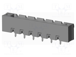 Connector: pluggable terminal block; socket; male; on PCBs
