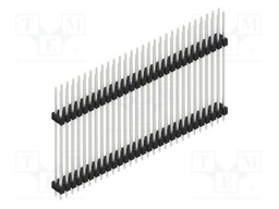 Connector: pin strips; pin header; male; PIN: 58; 2.54mm; THT; 2x29